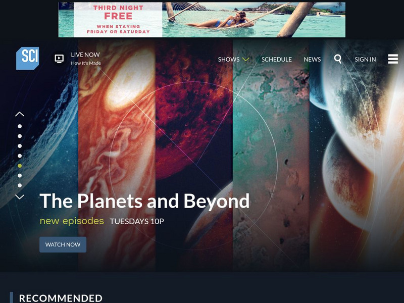 The Science Channel Website