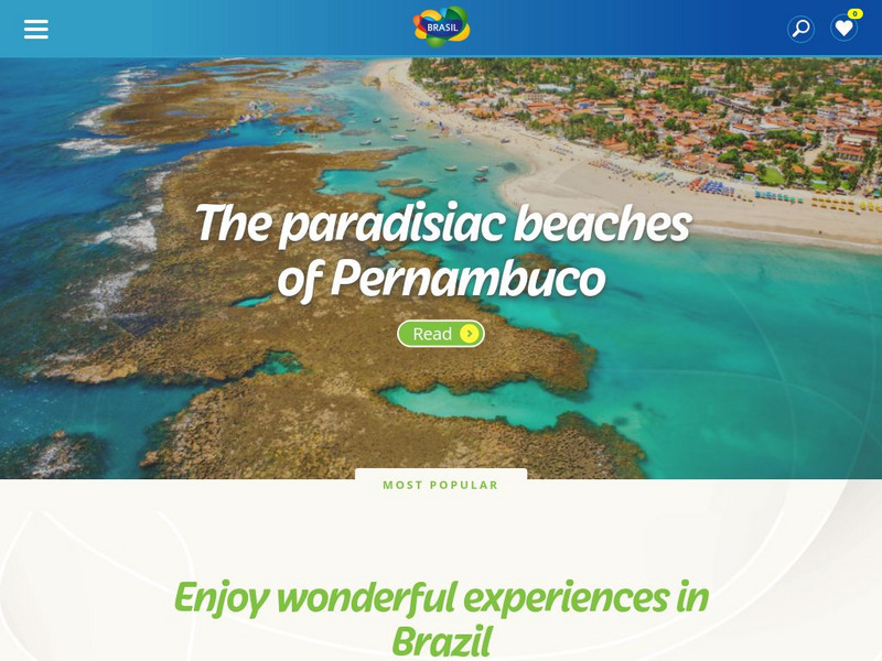 Brazilian Tour Portal Website Brazilian Tour Portal Website