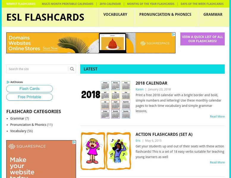 Free Esl Flashcards Activity Free Esl Flashcards Activity
