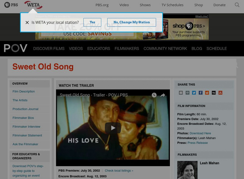 Pbs: Sweet Old Song (The Music of Howard "Louie Bluie" Armstrong) Website Pbs: Sweet Old Song (The Music of Howard "Louie Bluie" Armstrong) Website