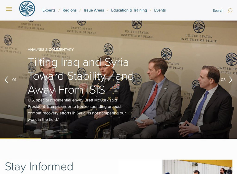 United States Institute of Peace Website for 9th - 10th Grade | Lesson - Us Institute Of Peace Funding Terrorist