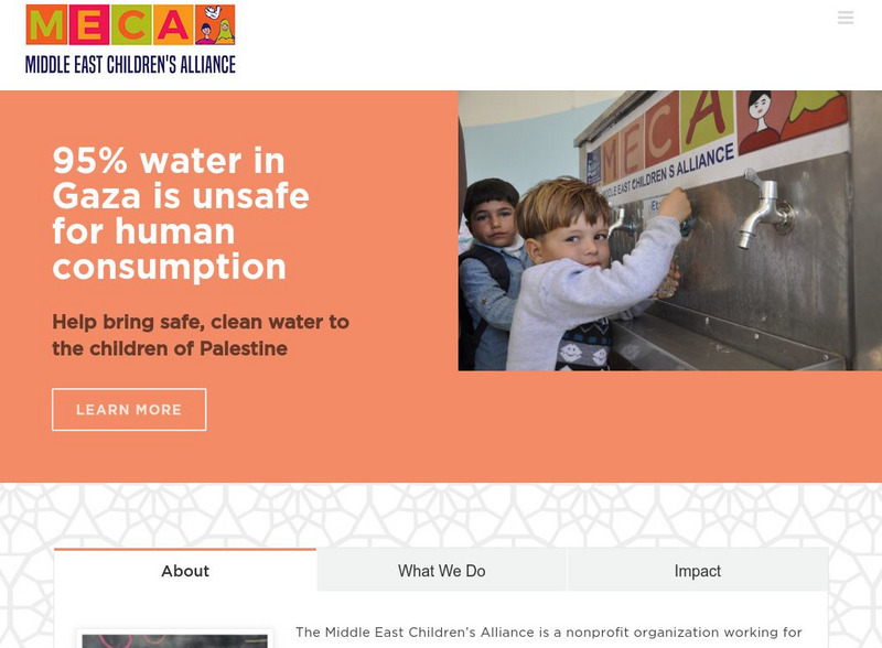 Middle East Children's Alliance Website Middle East Children's Alliance Website