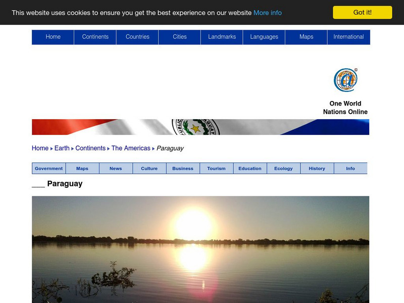 Nations Online: Paraguay Website Nations Online: Paraguay Website