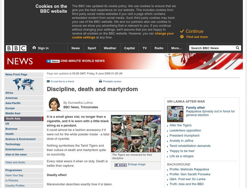 Bbc: Discipline, Death and Martyrdom Article Bbc: Discipline, Death and Martyrdom Article