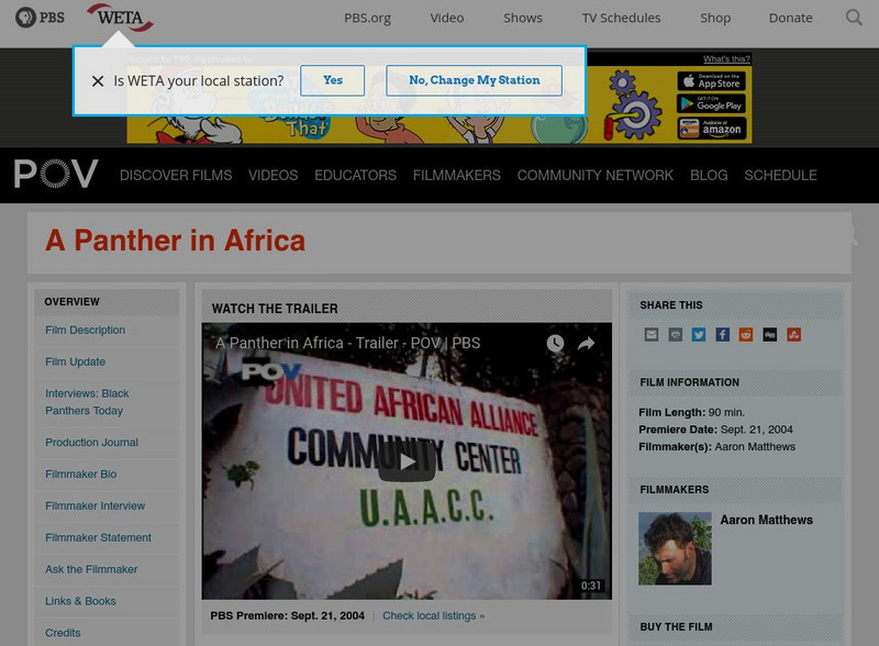 Pbs: Interview With Bobby Seale Instructional Video