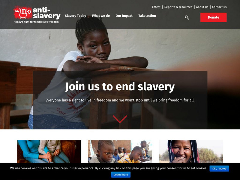 Anti Slavery International Website Anti Slavery International Website
