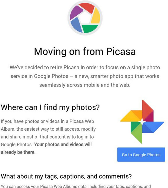 Picasa Website Picasa Website