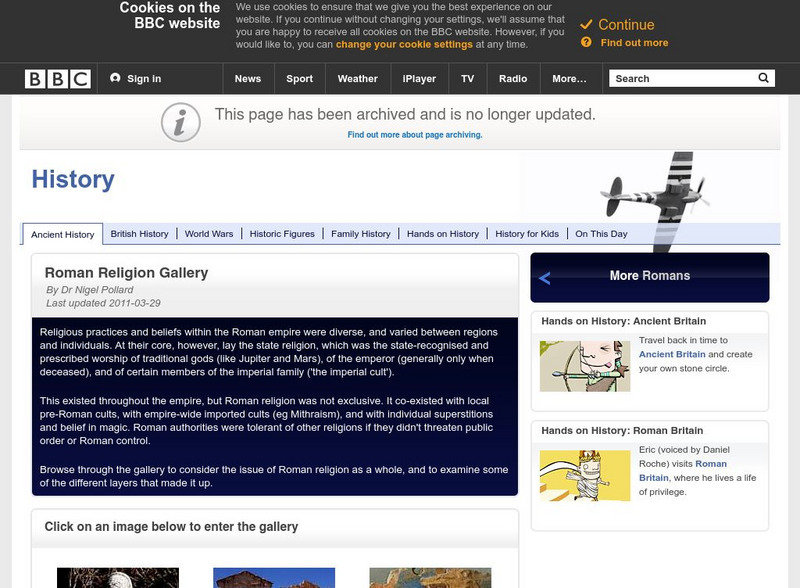 Bbc History: Ancient History: Romans: Roman Religions Graphic Bbc History: Ancient History: Romans: Roman Religions Graphic