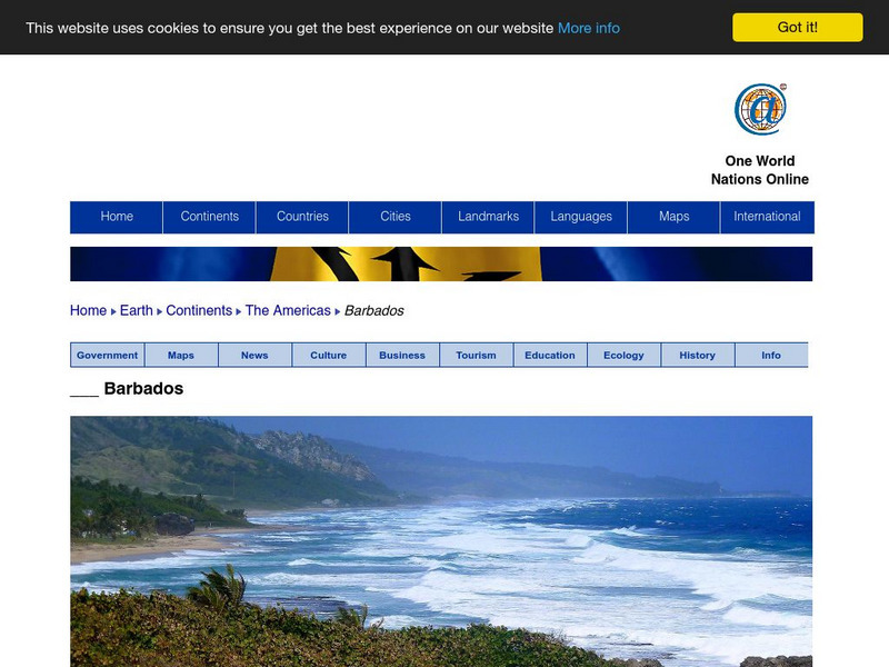 Nations Online: Barbados Website Nations Online: Barbados Website