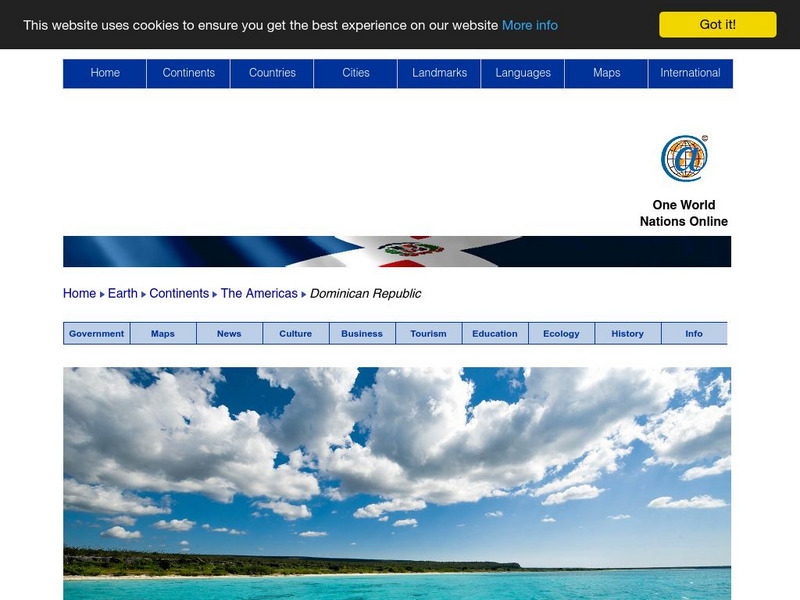 Nations Online: Dominican Republic Website Nations Online: Dominican Republic Website