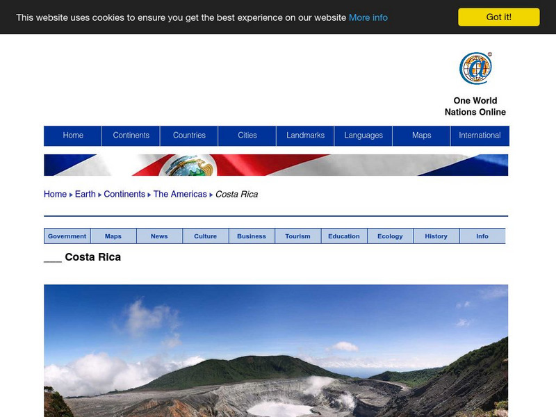 Nations Online: Costa Rica Website Nations Online: Costa Rica Website