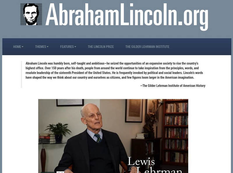The Lincoln Institute Website