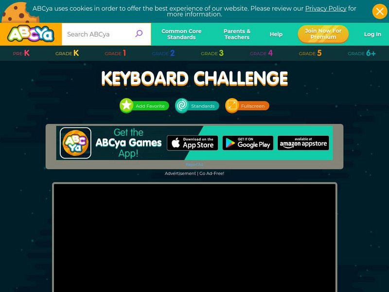 Ab Cya: Keyboarding Challenge: Learn the Keyboard Interactive