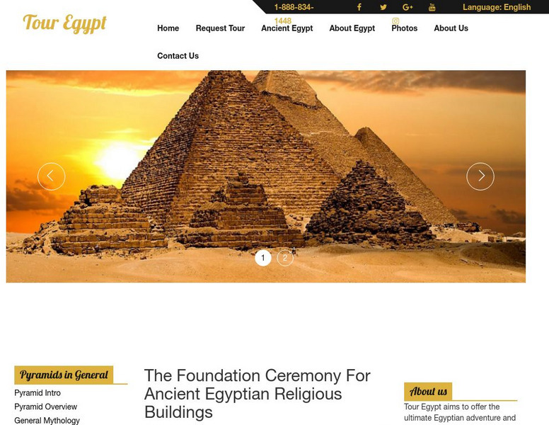 Tour Egypt: The Foundation Ceremony for Ancient Egyptian Religious Buildings Website Tour Egypt: The Foundation Ceremony for Ancient Egyptian Religious Buildings Website