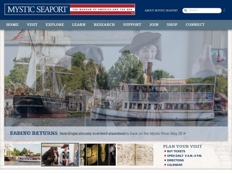 Mystic Seaport: The Museum of America and the Sea Activity Mystic Seaport: The Museum of America and the Sea Activity