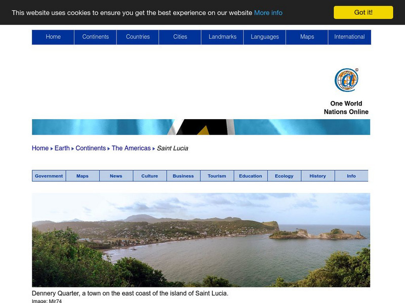 Nations Online: Saint Lucia Website Nations Online: Saint Lucia Website
