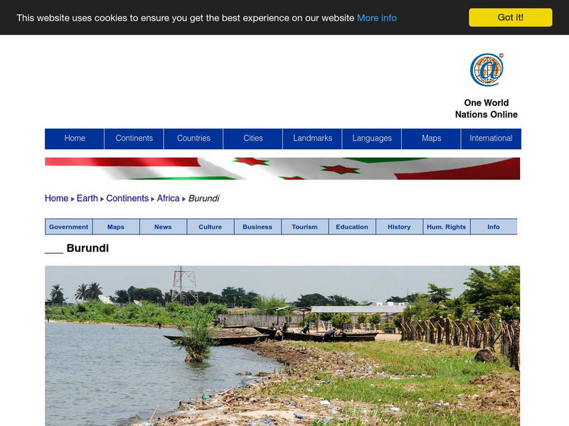 Nations Online: Burundi Website Nations Online: Burundi Website