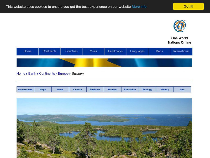 Nations Online: Sweden Website Nations Online: Sweden Website