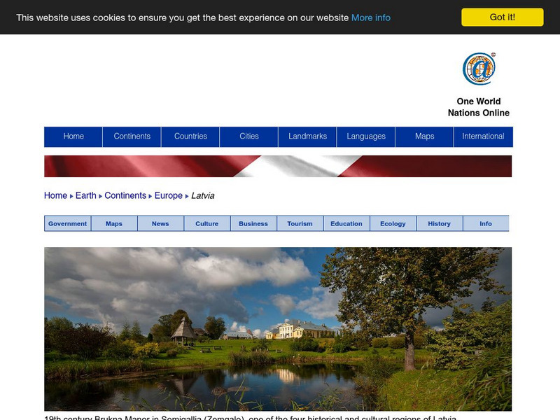 Nations Online: Latvia Website Nations Online: Latvia Website