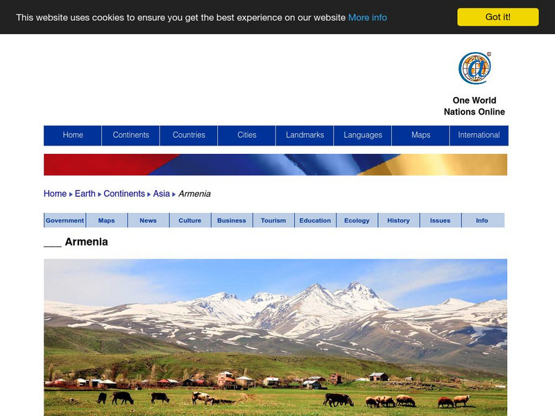 Nations Online: Armenia Website Nations Online: Armenia Website