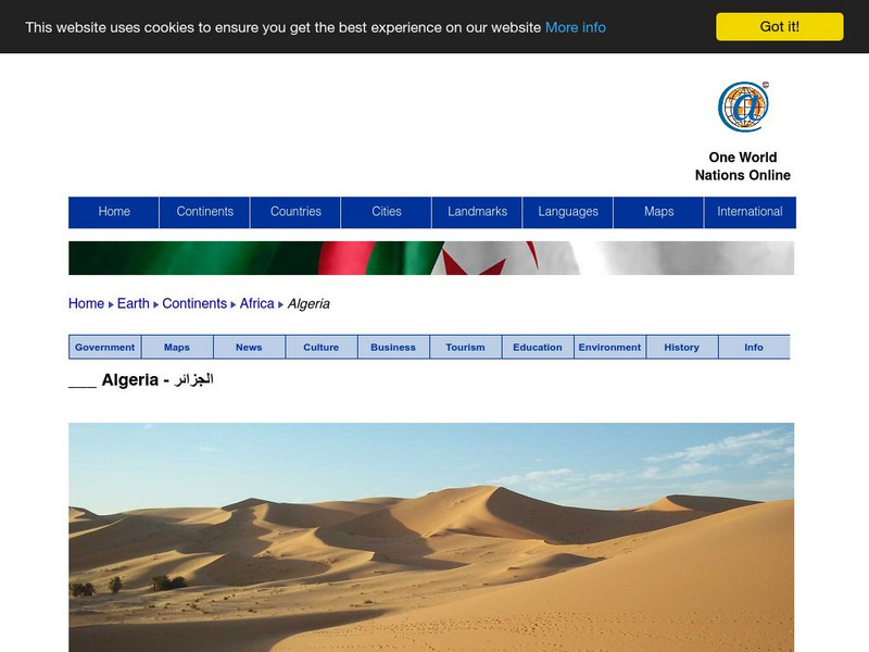 Nations Online: Algeria Website Nations Online: Algeria Website