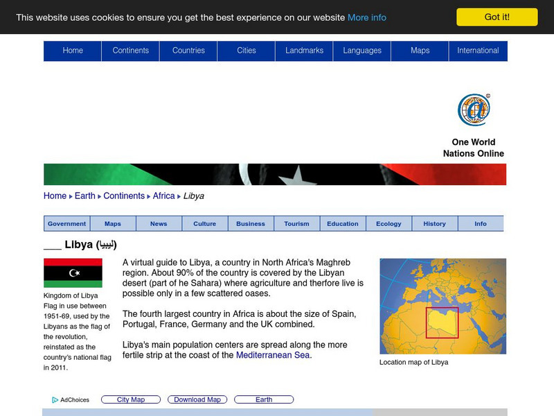 Nations Online: Libya Website Nations Online: Libya Website