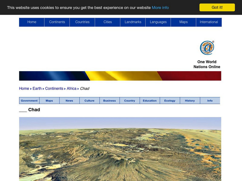 Nations Online: Chad Website Nations Online: Chad Website