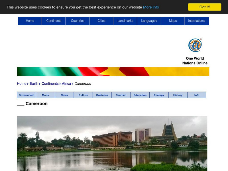 Nations Online: Cameroon Website