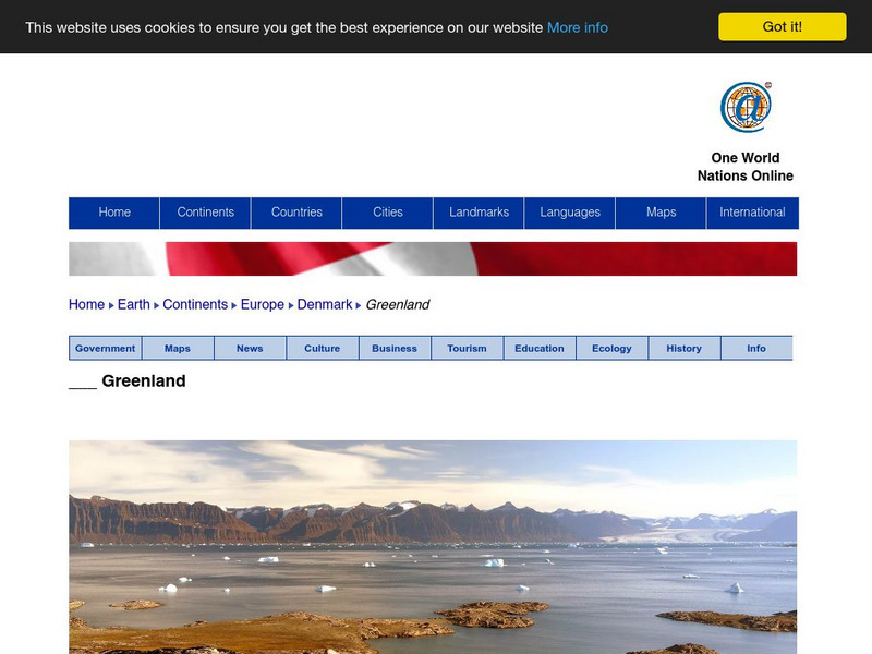 Nations Online: Greenland Website Nations Online: Greenland Website