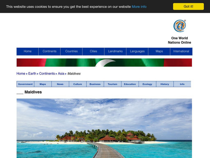 Nations Online: Maldives Website Nations Online: Maldives Website