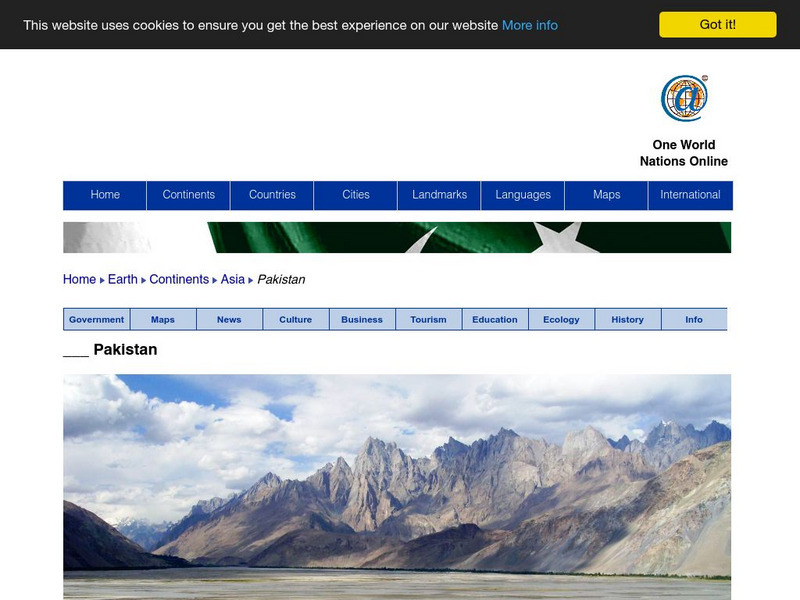 Nations Online: Pakistan Website Nations Online: Pakistan Website