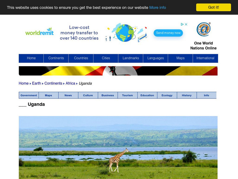 Nations Online: Uganda Website Nations Online: Uganda Website