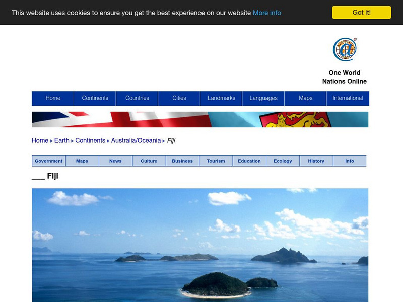 Nations Online: Fiji Website Nations Online: Fiji Website