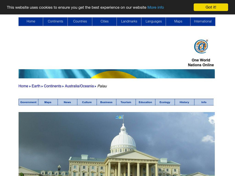 Nations Online: Palau Website Nations Online: Palau Website