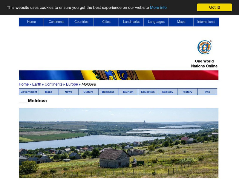 Nations Online: Moldova Website Nations Online: Moldova Website