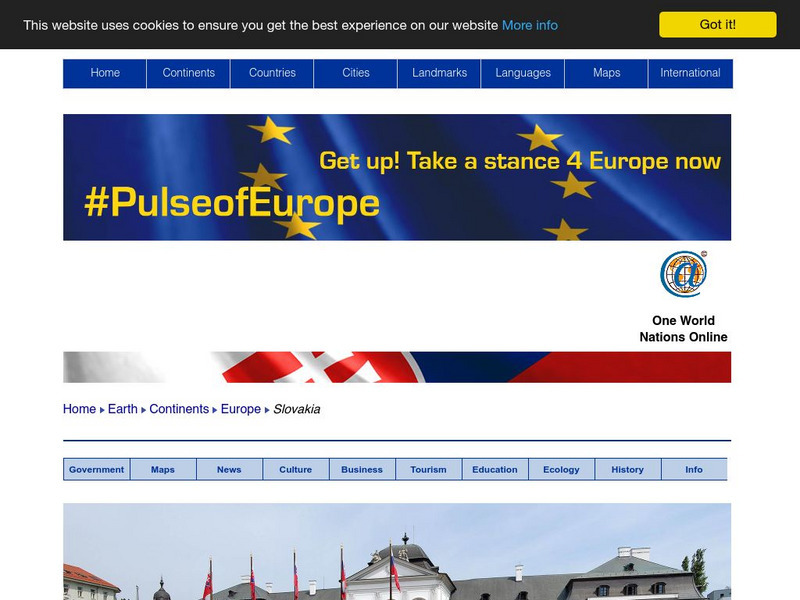 Nations Online: Slovakia Website Nations Online: Slovakia Website