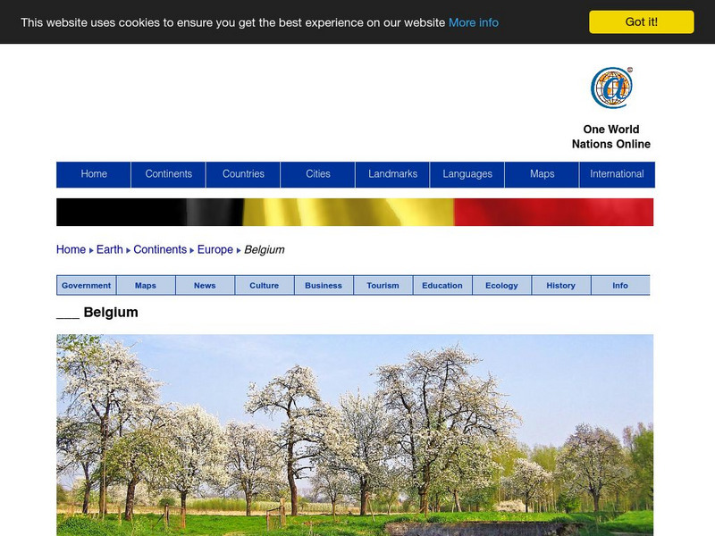 Nations Online: Belgium Website Nations Online: Belgium Website