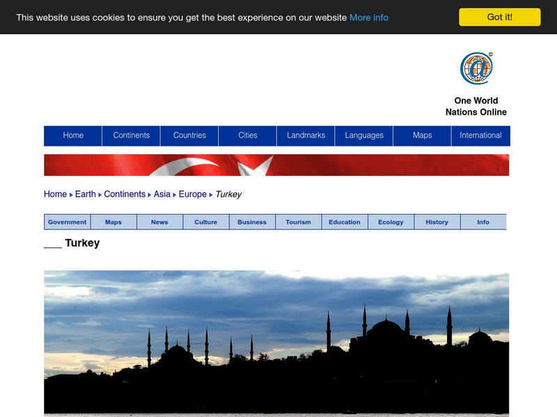 Nations Online: Turkey Website Nations Online: Turkey Website