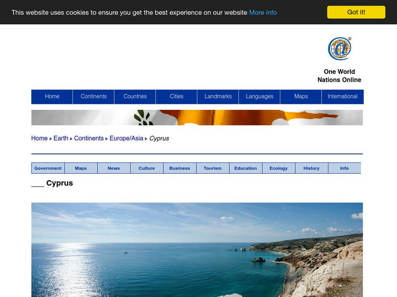 Nations Online: Cyprus Website Nations Online: Cyprus Website