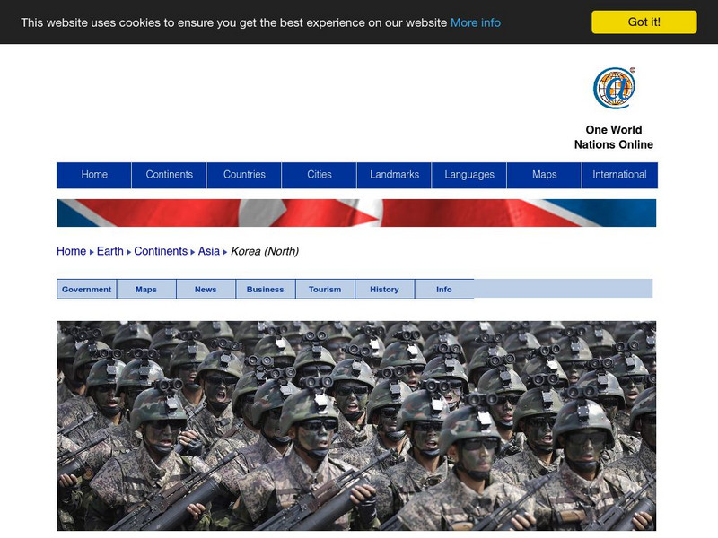 Nations Online: North Korea Website Nations Online: North Korea Website