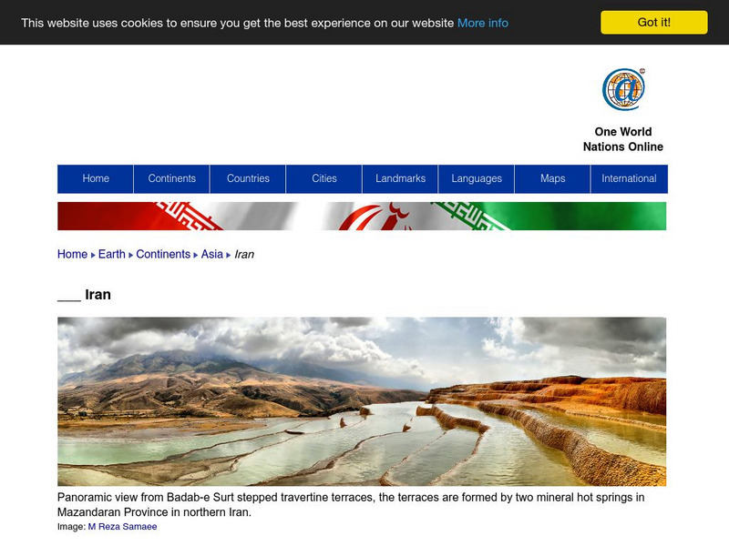 Nations Online: Iran Website Nations Online: Iran Website