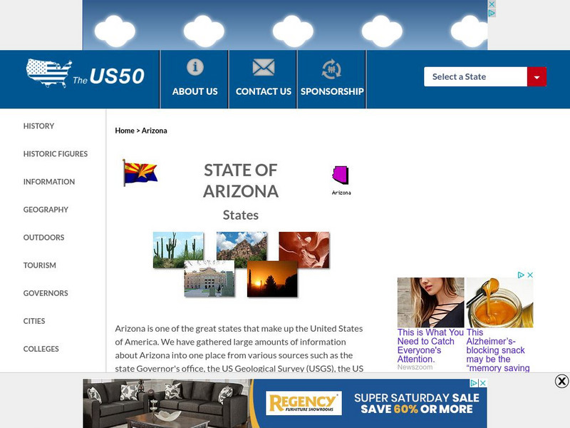 The Us50: Arizona Handout The Us50: Arizona Handout