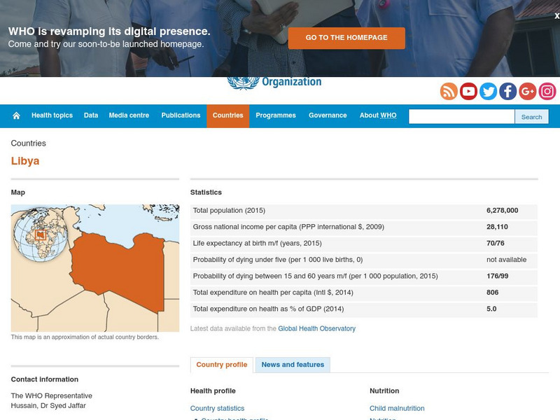 World Health Organization: Libya Handout World Health Organization: Libya Handout