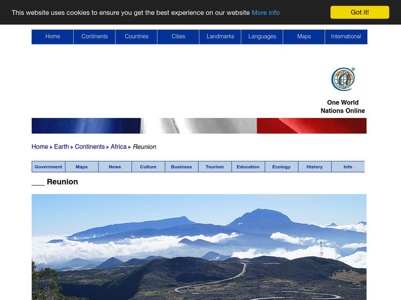 Nations Online: Reunion Website Nations Online: Reunion Website