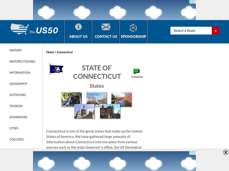 The Us50: Connecticut Handout The Us50: Connecticut Handout