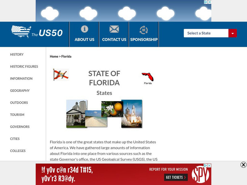 The Us50: Florida Handout The Us50: Florida Handout