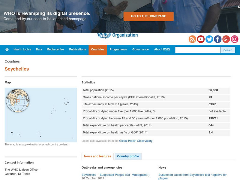 World Health Organization: Seychelles Handout