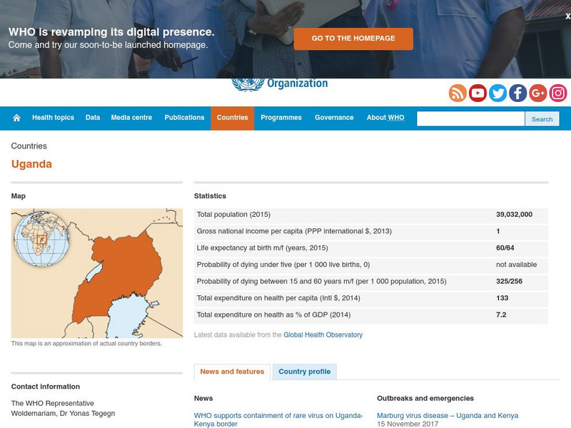 World Health Organization: Uganda Handout World Health Organization: Uganda Handout