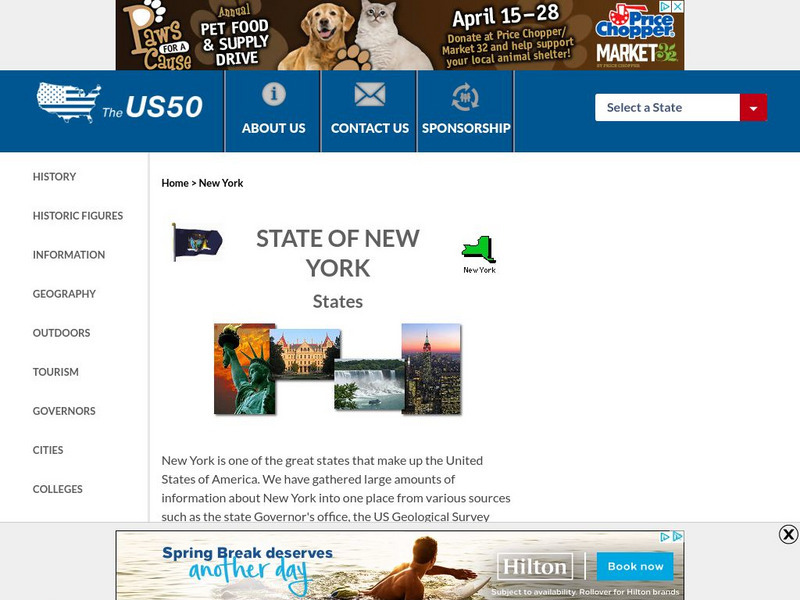 The Us50: New York Handout The Us50: New York Handout