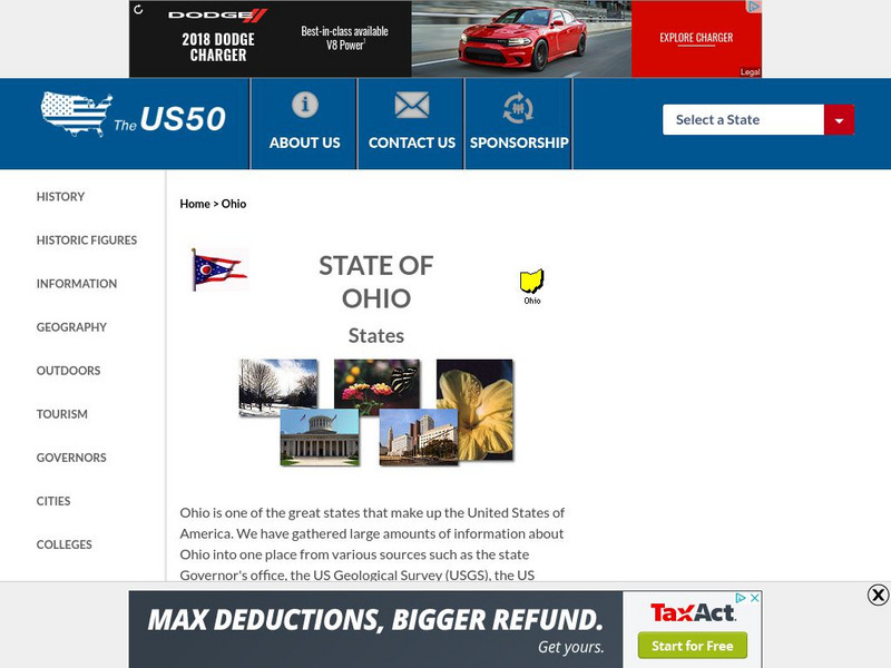 The Us50: Ohio Handout The Us50: Ohio Handout